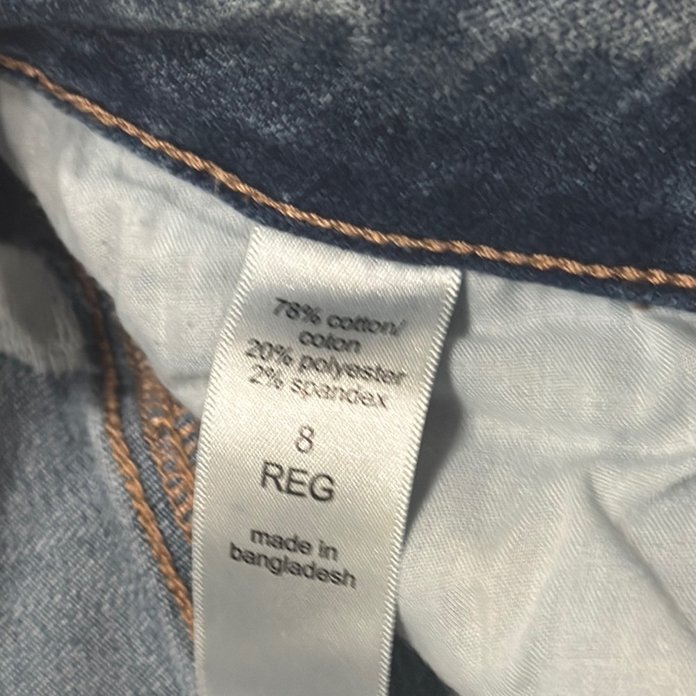 Maurice’s Distressed Straight Leg Jeans with Raw Hem - Picture 11 of 12